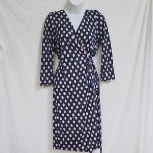 Diane Von Furstenberg New Julian Two Silk Wrap Dress 10